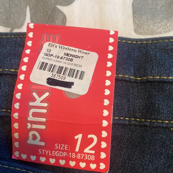 Pink latte, super soft and comfy denim jeans. 12 - Picture 9 of 13